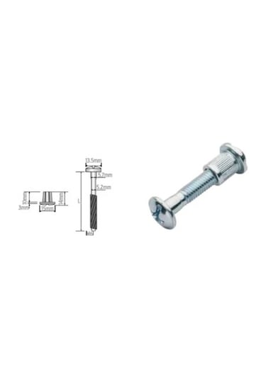 Metal Montebent 40mm 100 Adet
