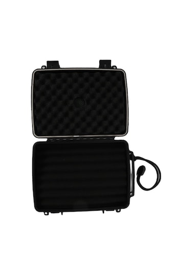 Quantum Seyahat Tipi 7 Siyah Humidor Puro Kutusu - Trz3012