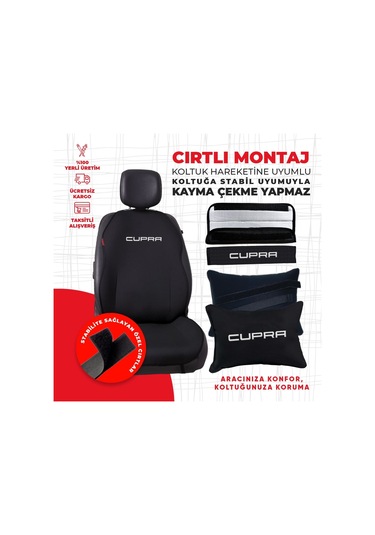 Cupra Nakışlı Otomind Oto Minder Seti