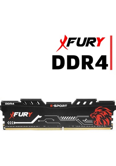 Fury E-Sport DDR4 8 GB 3600 MHz CL16 Masaüstü Ram Bellek