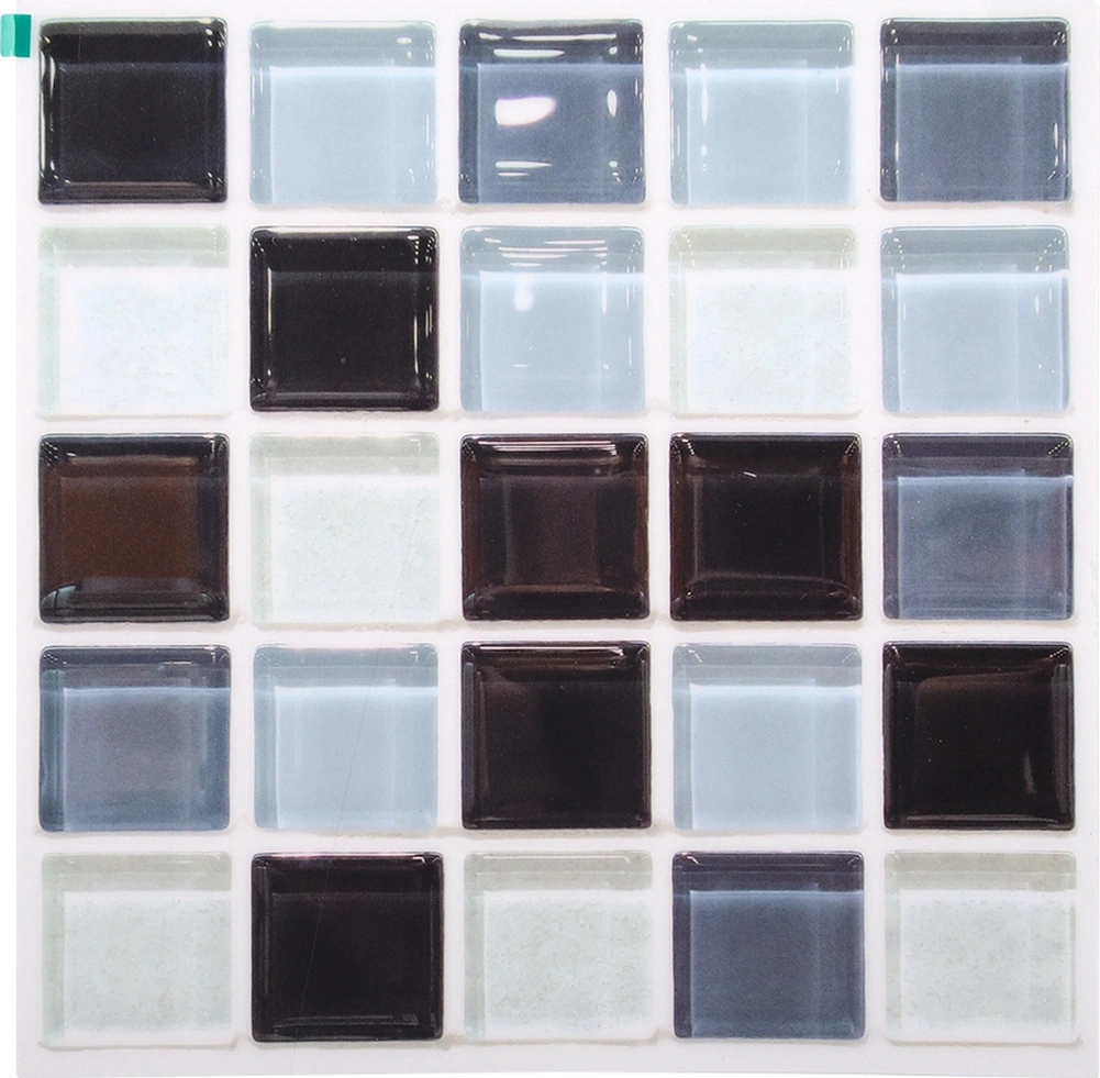 Hangfox Pvc Mosaik Duvar Sticker 3d: Otomatik Yapıştırıcı, Dayanıklı, Dekoratif - Banyo, Mutfak, Yatak Odası İçin 20x20cm Diğer