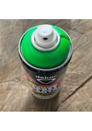 Dekor 400ml Floresan Yeşil Sprey Boya Yeşil Efekt Sprey Boya