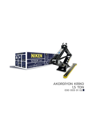 Niken Akordiyon Kriko 1.5 Ton - Ekolmaks