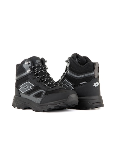 Lotto Stanley Kaymaz Taban Su Geçirmez Outdoor Erkek Bot 667800001061 01 Siyah