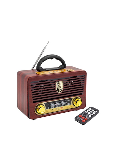 Magıcvoıce MV-115BT USB/SD/FM/Bluetooth Destekli Nostaljik Radyo
