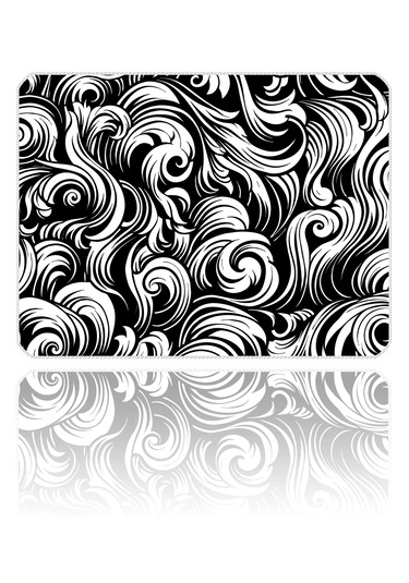 İlyuka Mousepad 40x30cm Gaming Mp364030 Black-white A. Patterns