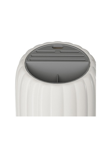 Suntek Döndürülmüş Çatal Tahliye Raf Gereçler Beyaz Beyaz