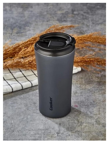 Optimum 400 Ml Bardak Termos Paslanmaz Çelik Cooker 2050 Antrasit