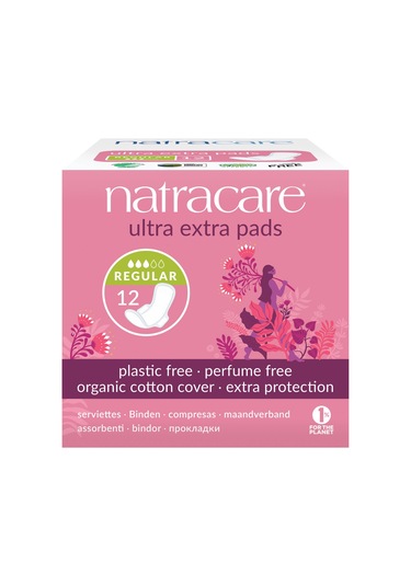 Natracare Ultra Ekstra Hijyenik Ped Normal 12'li