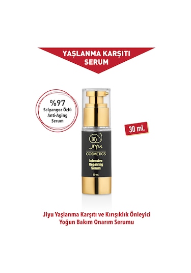 Jiyu ve   Salyangoz Özütlü Cilt Bakım Serumu 30 ML