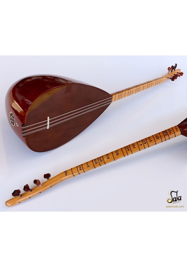Kısa Sap Ceviz Bağlama Saz Yask-111N