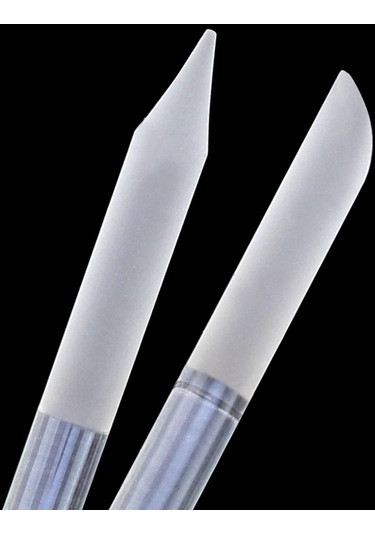 Suntek Çift Uçlu Cam Tırnak Eti İtici Manikür Temizlemek