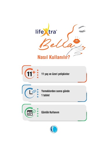 Lifextra Bella Takviye Edici Gıda 30 Tablet
