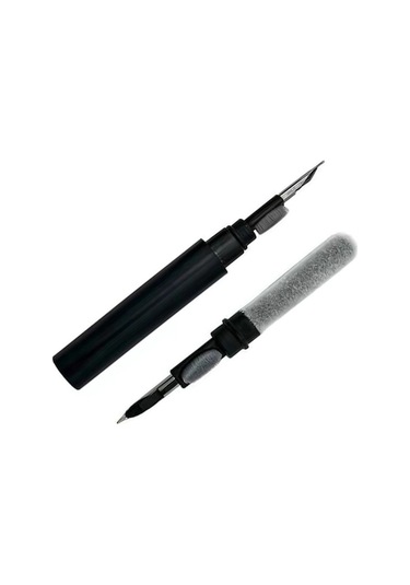 Novahub 1 Adet Bluetooth Kulaklık Temizleme Aracı Dayanıklı Kulaklık Kılıfı Temizleme Kiti Temizleme Fırçası Kalem Siyah Siyah