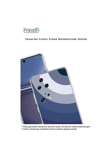 Realme 11 Pro Plusile Uyumlu Renk Cümbüşü 5 Baskılı Kamera Korumalı Şeffaf Kılıf