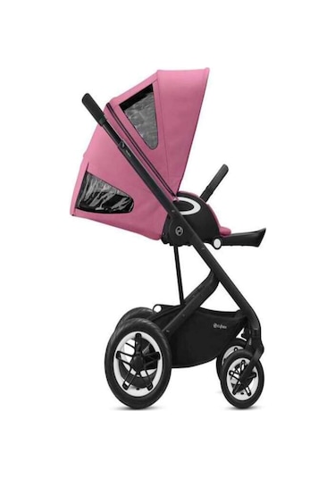 Cybex Talos S Lux (Black-Magnolia Pink) (Konforlu Bebek Arabası)