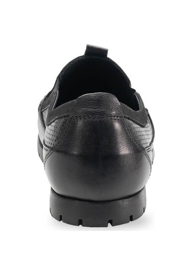 Forelli 35201-h Alboy Siyah Erkek Hakiki Deri Ayakkabı Siyah