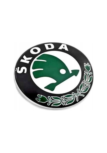 1u0853621c Skoda Octavia Ön Panjur Arma Amblem 80 Mm 2009-2012 Mo