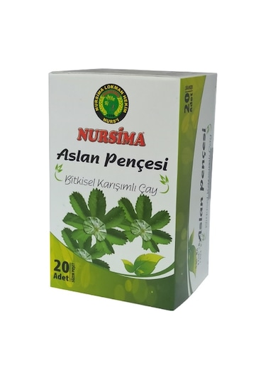 Nursima Aslan Pençesi Bitkisel Karışımlı Çay 20 'li Süzen Poşet
