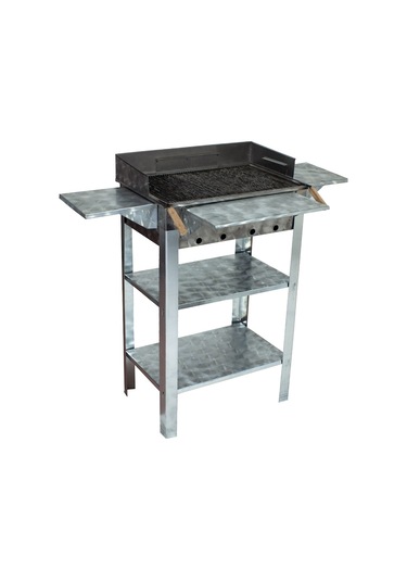 Metehan MTH-18 Lüx Pervazlı - Kanatlı - Maltız Izgaralı - Battal Boy Mangal