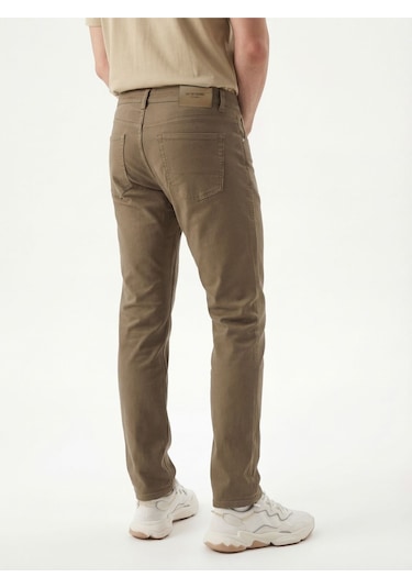 Regular Fit Erkek Pantolon Vizon