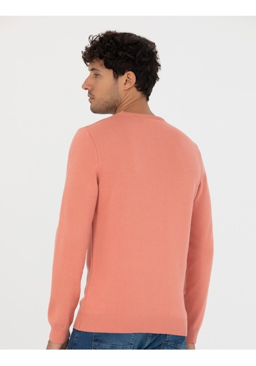 Pierre Cardin Erkek Somon Kazak /triko 50270179-vr047 Somon