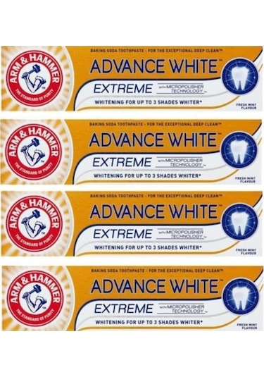 Arm&Hammer Advance White Extreme Diş Macunu 4 x 75 ML