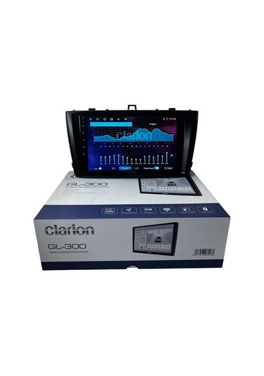 Toyota Avensis 2009-2015 Clarion 4-64 Tam Profesyonel Oem Multimedia 9"