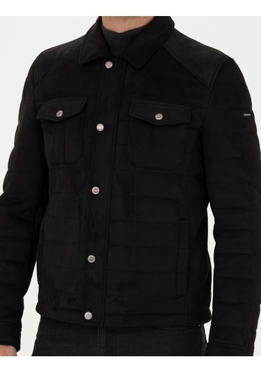 Pierre Cardin Erkek Siyah Deri Mont-kaban 50282834-001 Siyah