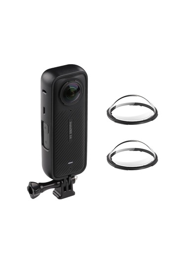 Insta360 X4 Pc İçin Pc Lens Kapağı Korumalı Plastik Koruyucu Çerçeve Siyah Diğer Çok Renkli