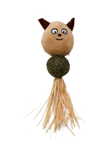 Eastland 27 CM Catnipli Ayıcık Şekilli Peluş Kedi Oyuncağı