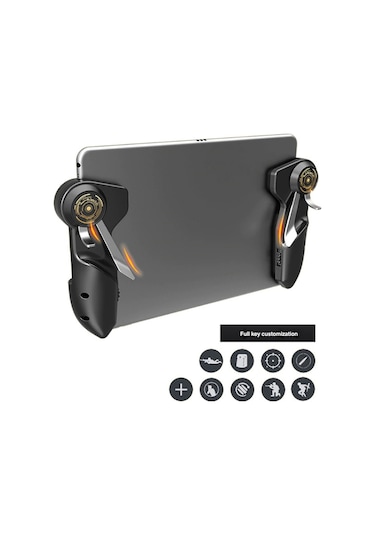 Memo Akpad6K Ipad Tablet Için 6 Parmak Tetik Pubg Mobile Joystic