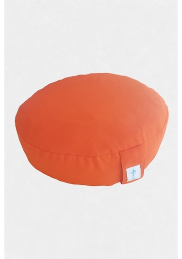 Mirzade Yuvarlak Puf Minderi 45x45-turuncu Diğer