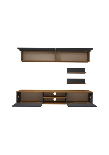 Decoraktiv Eko 5 Mdf Dvd Tv Ünitesi Tv Sehpası Pera - Antrasit
