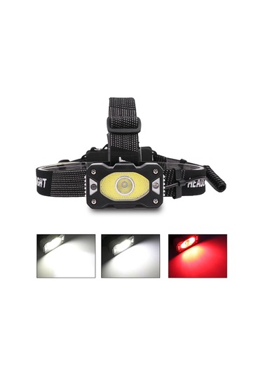 4 Modlu Sensörlü Şarjlı Güçlü Kafa Lambası Wt-248 Belirtilmemiş Çok Renkli