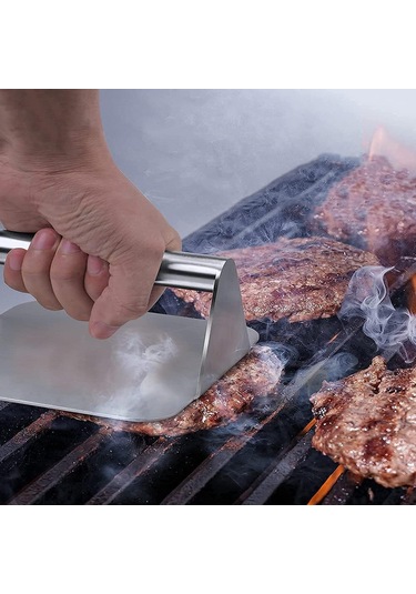 304 Paslanmaz Çelikten Hamburger Presi, Et Pres Plakası, Et