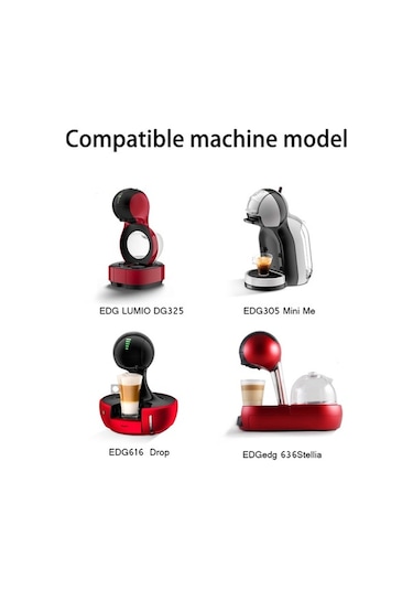 Dancemonkey Paslanmaz Çelik Yeniden Doldurulabilir Kahve Kapsülü - Dolce Gusto Uyumlu Diğer Modeller İçin Diğer