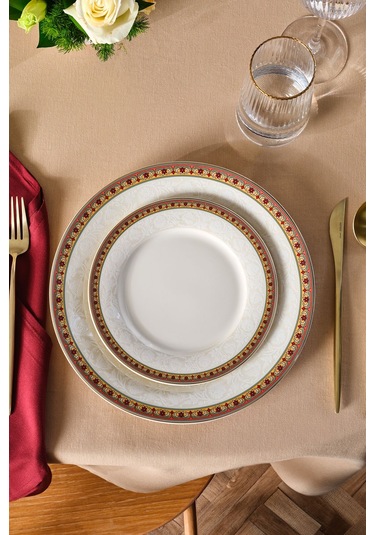 Karaca  Suzan 24 Parça 6 Kişilik Yemek Takımı