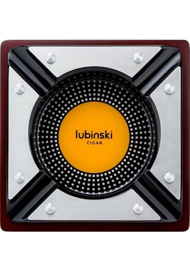 Lubinski Metal Ahşap Puro Küllüğü Dörtlü
