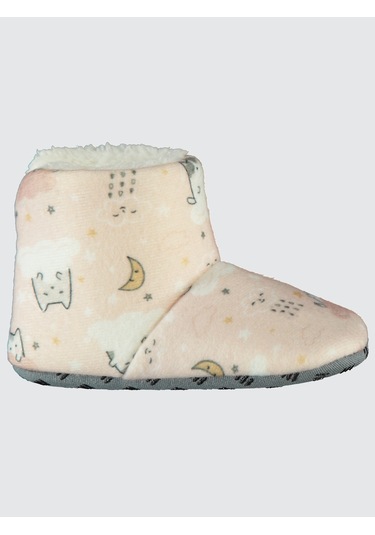 Civil Girls Kız Çocuk Panduf 18-26 Numara Pembe Pembe