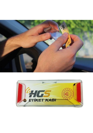 Carmind Yeni Model Hgs Etiket Kabı 2 Adet