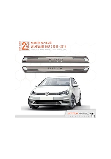 intakrom Volkswagen Golf 7 Ön Kapı Eşiği 2 Parça