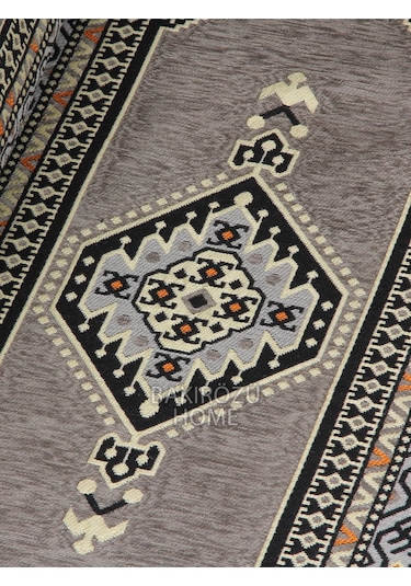 Şark Köşesi Takımı 20 Cm Minder Kalınlığı Gri Yahyalı Modeli 19 Parça Gri