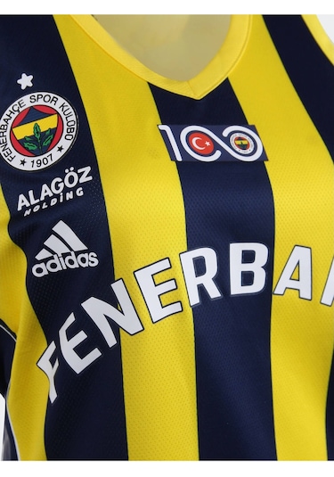 Fenerbahçe Basket Kadin Çubuklu Forma 23/24 Sari-lacivert Sarı - Lacivert