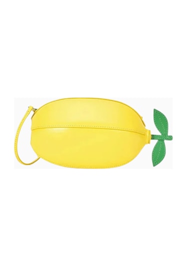 Staud Limona Bag, Canlı Tonlu Mini Çapraz Çanta, Gündüzden Geceye Sarı