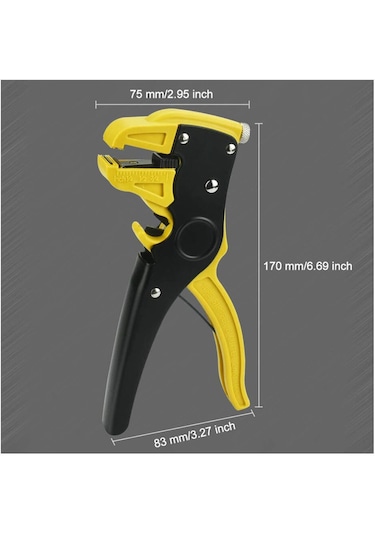 Papağan Pense Kablo Ucu Sıyırıcı Pense Kablo Soyucu Kesici