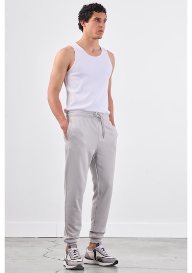 Dufy A.gri Erkek Eşofman Altı - Regular Fit A.Gri