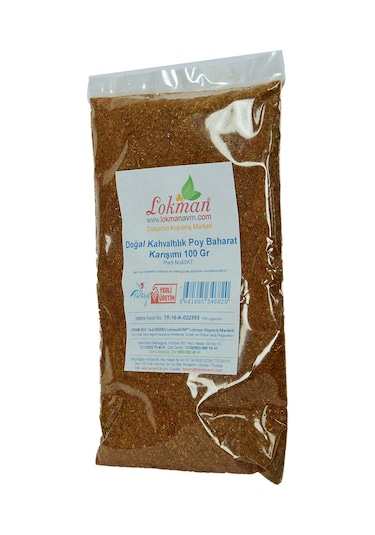 Lokman AVM Kahvaltılık Poy Baharat Karışımı 100 G