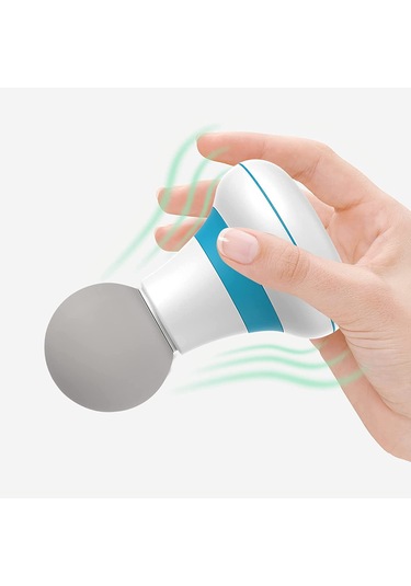 Sihirli Titreşimli Güçlü El Masaj Aleti Beyaz Çok Renkli