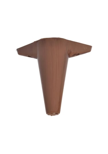 Zeygen Zirve Plastik Mobilya Baza Koltuk Kanepe Ayak 8 Adet 15 Cm Ceviz